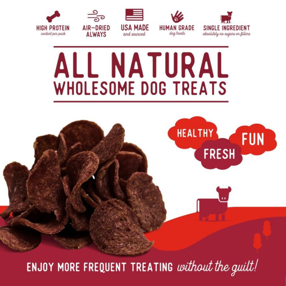 Beg & Barker Beef Heart Chips Dog Treats - Dog Treats 3