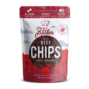 Beg & Barker Beef Heart Chips Dog Treats - 3.5 oz - Dog Treats 1