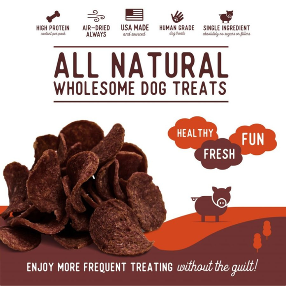Beg & Barker Pork Heart Chips Dog Treats - Dog Treats 3