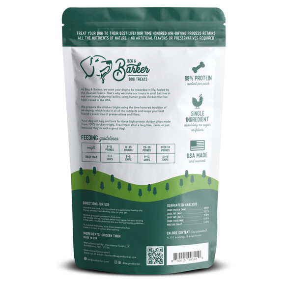 Beg & Barker Whole Chicken Chips Dog Treats - Dog Treats 6