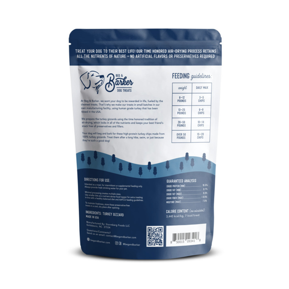 Beg & Barker Whole Turkey Chips Dog Treats - Dog Treats 2