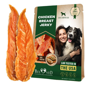 Beloved Pets Chicken Breast Jerky Dog Treats 10.6-oz - Dog Treats 1