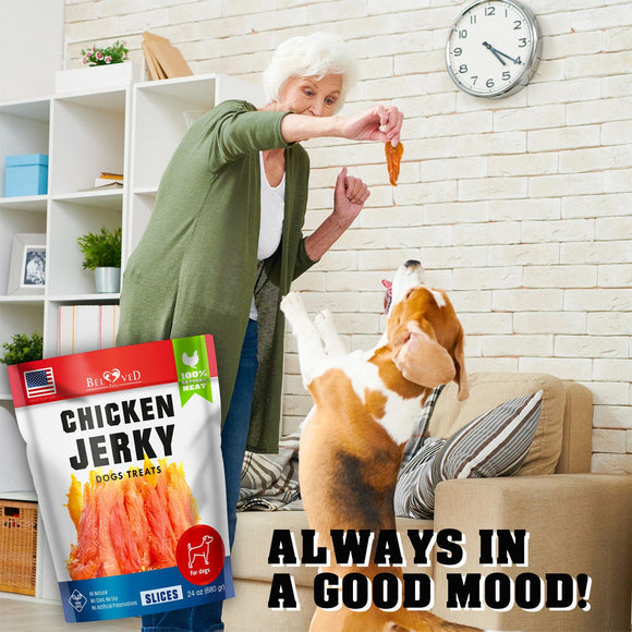 Beloved Pets Chicken Jerky Slices Dog Treats 1.5-lb - Dog Treats 2