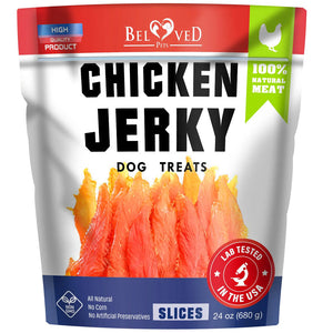 Beloved Pets Chicken Jerky Slices Dog Treats 1.5-lb - Dog Treats 1