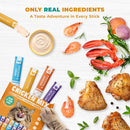 Beloved Pets Chicken Mix Creamy Lickable Treats Skin & Coat Care for Cats & Dogs 20-count - Lickable Cat Treats 6