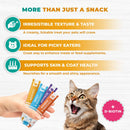 Beloved Pets Chicken Mix Creamy Lickable Treats Skin & Coat Care for Cats & Dogs 20-count - Lickable Cat Treats 7