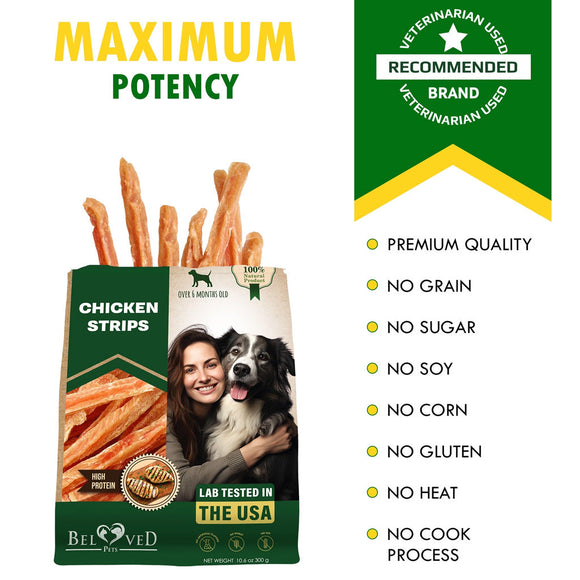 Beloved Pets Chicken Strips Dog Treats 10.6-oz - Dog Treats 3