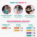 Beloved Pets Chicken & Tuna Mix Creamy Lickable Treats Dual Support for Cats & Dogs 40-count - Lickable Cat Treats 3