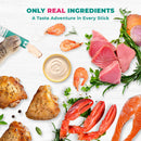 Beloved Pets Chicken & Tuna Mix Creamy Lickable Treats Dual Support for Cats & Dogs 40-count - Lickable Cat Treats 6