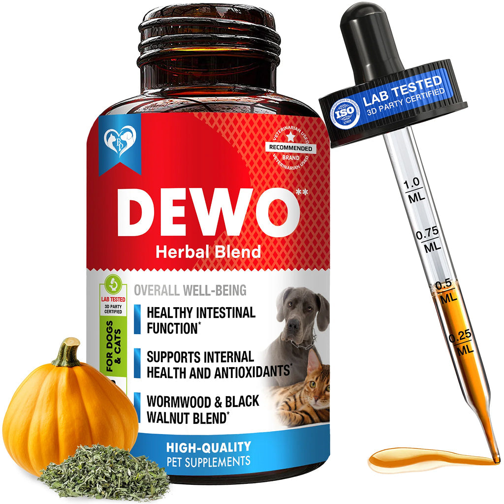 Beloved Pets Dewo Herbal Cleanse Drops for Dogs & Cats, 2 oz