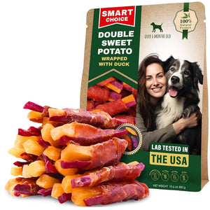 Beloved Pets Double Sweet Potato Wrapped with Duck Dog Treats 10.6-oz - Dog Treats 1