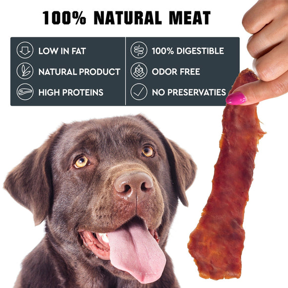 Beloved Pets Duck Jerky Breast Dog Treats 1.5-lb - Dog Treats 5