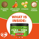 Beloved Pets Flea & Tick Support Chicken Flavor Chewable Supplements for Dogs 10-oz - Dog Oral Flea & Tick Prevention 5