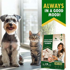 Beloved Pets Freeze-Dried Chicken Cubes Dog & Cat Treats 5.3-oz - Dog Treats 2