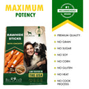 Beloved Pets Rawhide Sticks with Chicken Dog Chew Treats 10.6-oz - Dog Treats 3