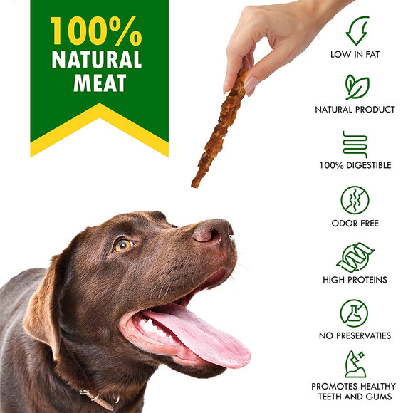 Beloved Pets Smoke Rawhide Sticks with Chicken Dog Chew Treats 10.6-oz - Dog Treats 6
