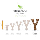Benebone Bacon Flavor Wishbone Durable Chew Toy for Dogs - Dog Toys 7