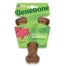 Benebone Bacon Flavor Wishbone Durable Chew Toy for Dogs - Small - Dog Toys 3