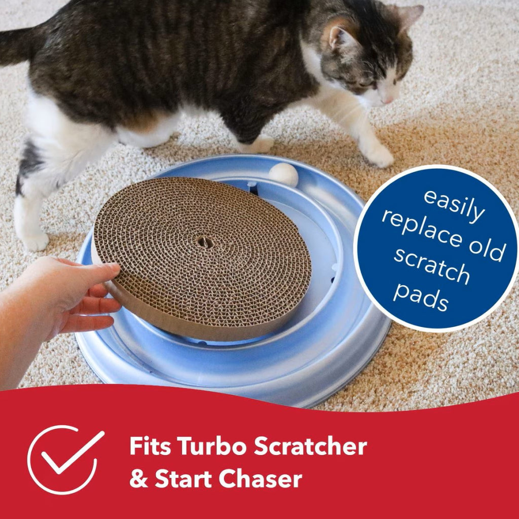 bergan cat scratcher toy Turbo Scratcher Replacement Pads