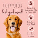 Better Belly Rawhide Triple Flavor Chicken (Sirloin & Lamb Wings)Treats For Dog 10 pack