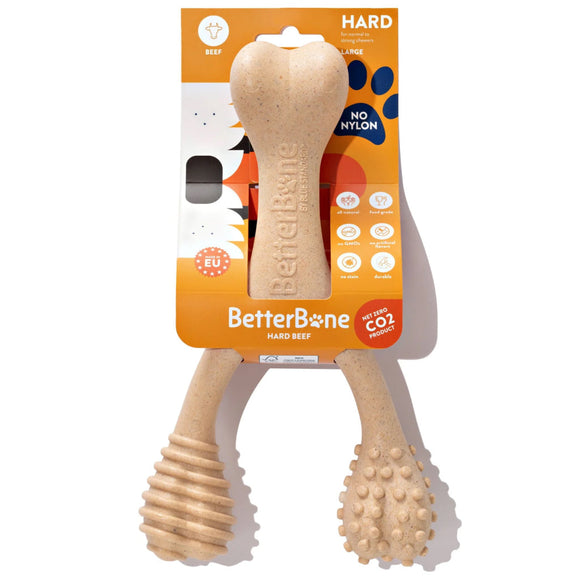 BetterBone Hard Density Beef Flavor Chew Toy For Dog