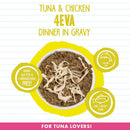 BFF Tuna & Chicken 4-Eva Dinner in Gravy Grain-Free Minced Wet Cat Food - Cat Food 5