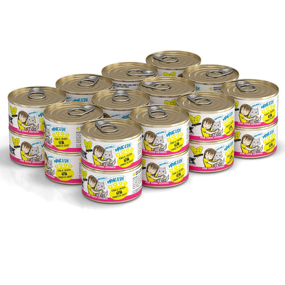 BFF Tuna & Chicken 4-Eva Dinner in Gravy Grain-Free Minced Wet Cat Food - Cat Food 2