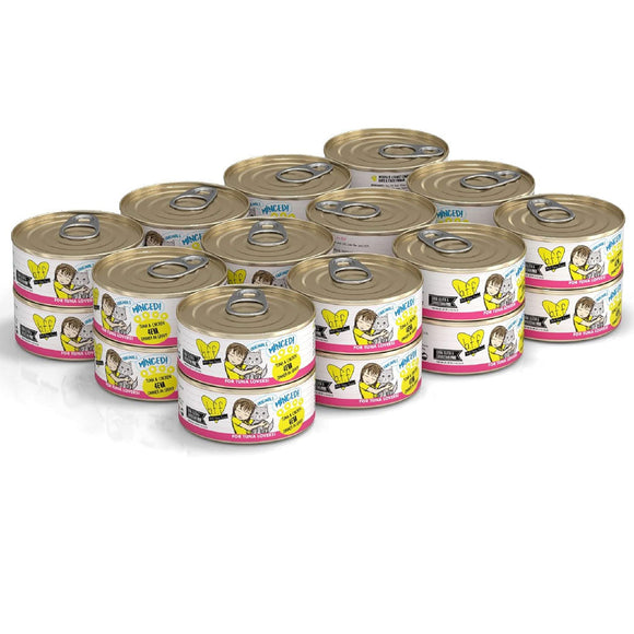 BFF Tuna & Chicken 4-Eva Dinner in Gravy Grain-Free Minced Wet Cat Food - Cat Food 4