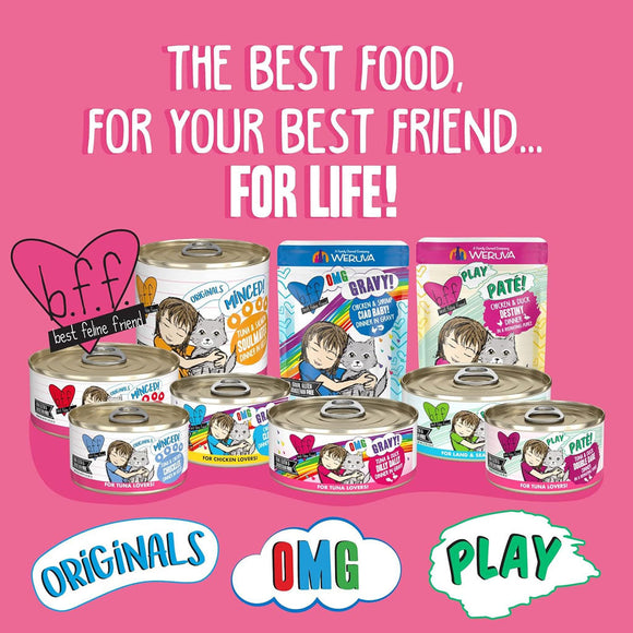 BFF Tuna & Pumpkin Valentine Dinner in Gravy Minced Grain-Free Wet Cat Food