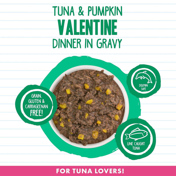 BFF Tuna & Pumpkin Valentine Dinner in Gravy Minced Grain-Free Wet Cat Food