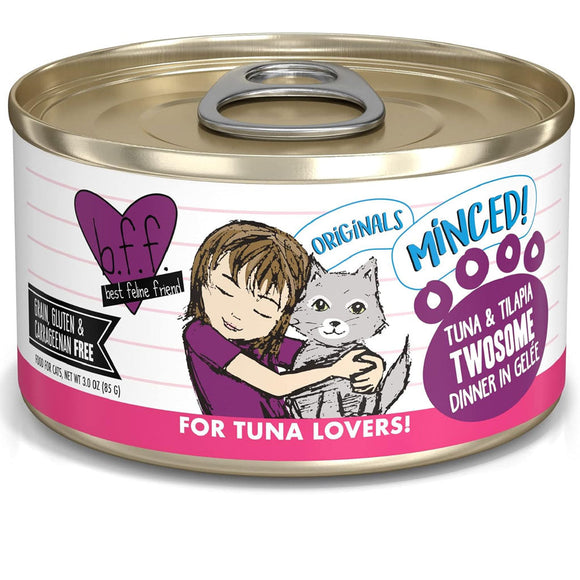BFF Tuna & Tilapia Twosome Dinner in Gelee Canned Cat Food