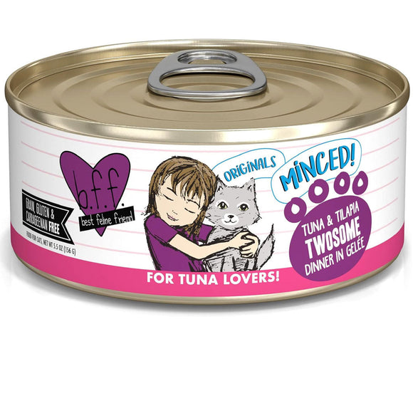 BFF Tuna & Tilapia Twosome Dinner in Gelee Canned Cat Food