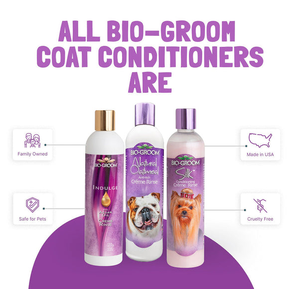 Bio Groom Natural Oatmeal Soothing Anti-Itch Creme Rinse For Dogs (12 oz)
