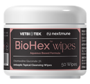 BioHex Antiseptic Wipes 3% Chlorhexidine (50 ct) - Dog Grooming 1