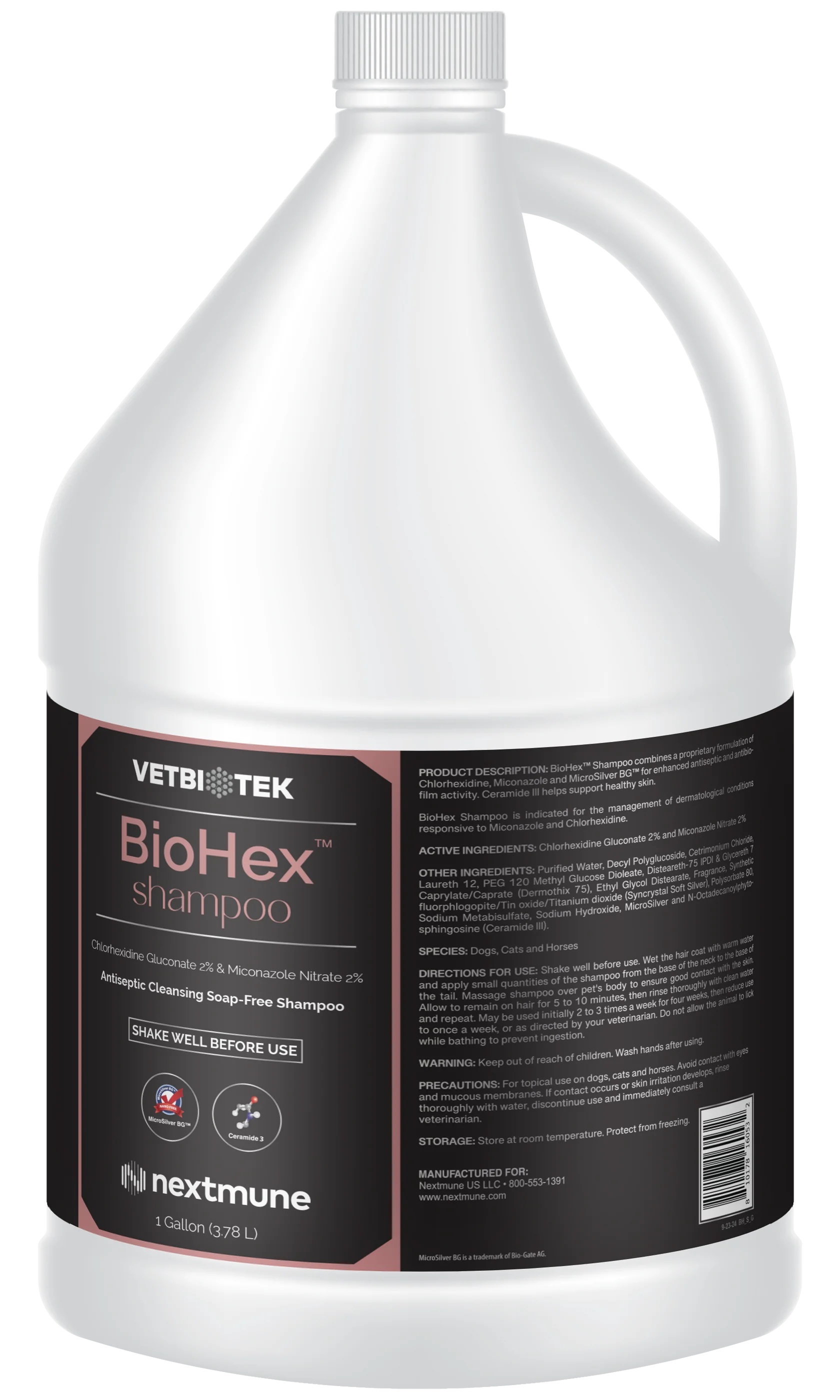 BioHex Shampoo for Dogs and Cats (Hexazole) - Buy now