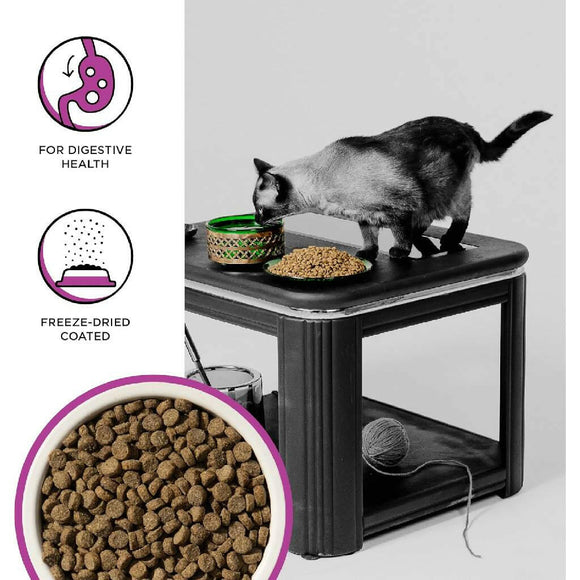 Bixbi Rawbble Digestive Health Chicken Recipe Raw Coated Dry Cat Food (3 lb)