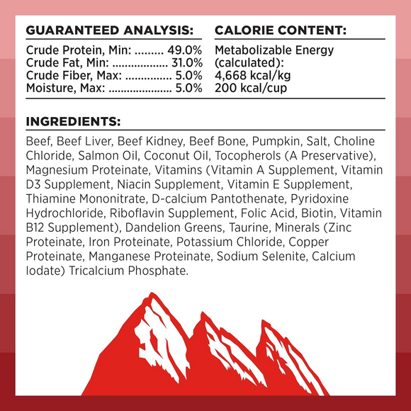 Bixbi Rawbble Freeze Dried Cat Food Beef Recipe - Cat Food 4