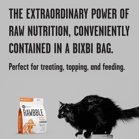 Bixbi Rawbble Freeze Dried Cat Food Chicken Recipe - Cat Food 5