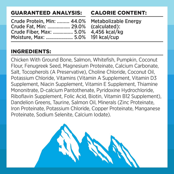 Bixbi Rawbble Freeze Dried Cat Food Chicken & Salmon Recipe - Cat Food 4