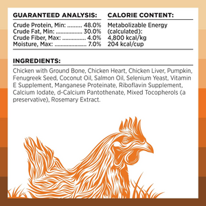 Bixbi Rawbble Freeze-Dried Dog Food Chicken Recipe - Dog Food 2