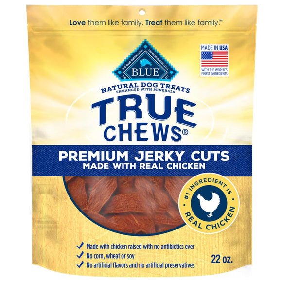 Blue Buffalo True Chews Premium Jerky Cuts Chicken Jerky Treats For Dogs - 22-oz - Dog Treats 8