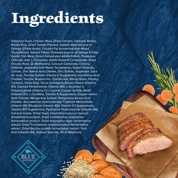 Blue Buffalo Wilderness Duck Adult Dry Dog Food