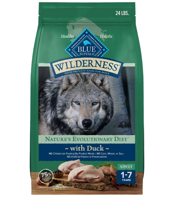 Blue Buffalo Wilderness Duck Adult Dry Dog Food
