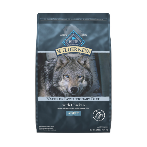 Blue Buffalo Wilderness High Protein Natural Chicken Adult Dry Dog Food
