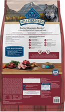 Blue Buffalo Wilderness Rocky Mountain Recipe Red Meat with Grain High Protein Natural Large Breed Adult Dry Dog Food
