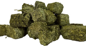 Blue Mountain Hay High-Altitude Alfalfa Hay Cubes Horse Feed 50 lbs - Horse Feed & Treats 2