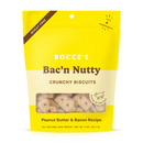 Bocce’s Bakery Bac’N Nutty Crunchy Biscuits For Dogs (5 oz) - Dog Biscuits & Crunchy Treats 1