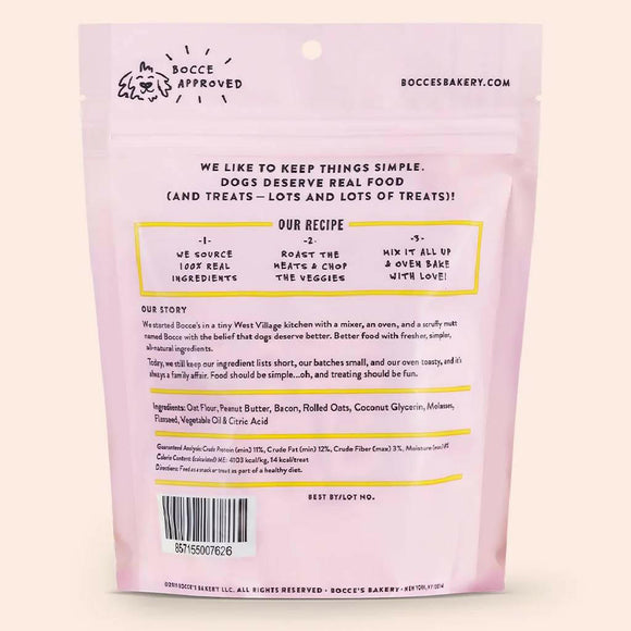 Bocce's Bakery Bac'N Nutty Soft & Chewy Dog Treats (6 oz)