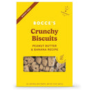 Bocce's Bakery Basics Peanut Butter & Banana Crunchy Biscuits For Dogs (6 oz)