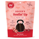 Bocce’s Bakery Beefin’ Up Protein Jerky Dog Treats 5-oz - Soft & Chewy Dog Treats 1